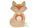 URSUS Stickset Kreuzstich Tiere 12 Motive, 14.5 x 20 cm