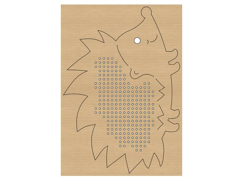 URSUS Stickset Kreuzstich Tiere 12 Motive, 14.5 x 20 cm