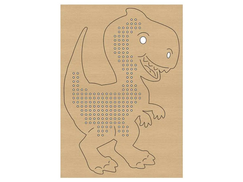 URSUS Stickset Kreuzstich Tiere 12 Motive, 14.5 x 20 cm
