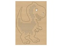 URSUS Stickset Kreuzstich Tiere 12 Motive, 14.5 x 20 cm