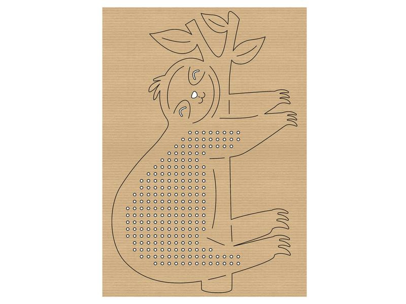 URSUS Stickset Kreuzstich Tiere 12 Motive, 14.5 x 20 cm