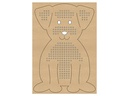 URSUS Stickset Kreuzstich Tiere 12 Motive, 14.5 x 20 cm
