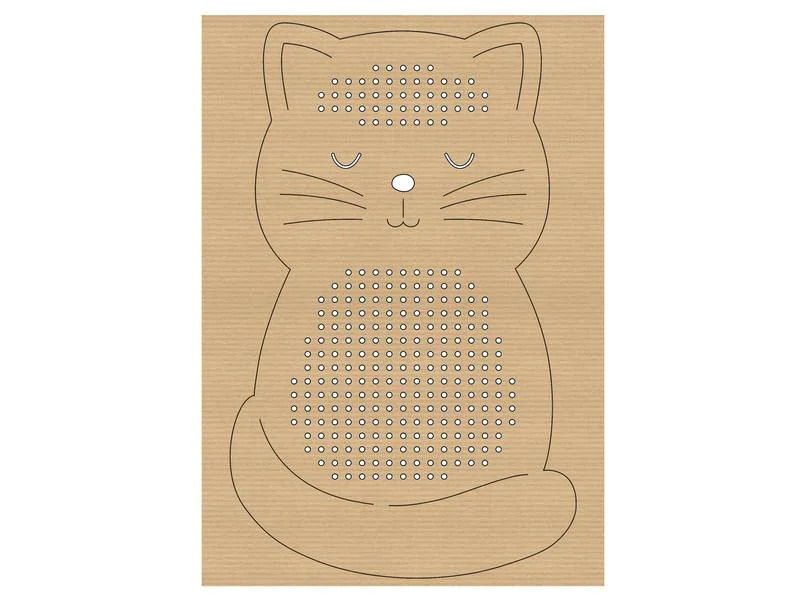 URSUS Stickset Kreuzstich Tiere 12 Motive, 14.5 x 20 cm