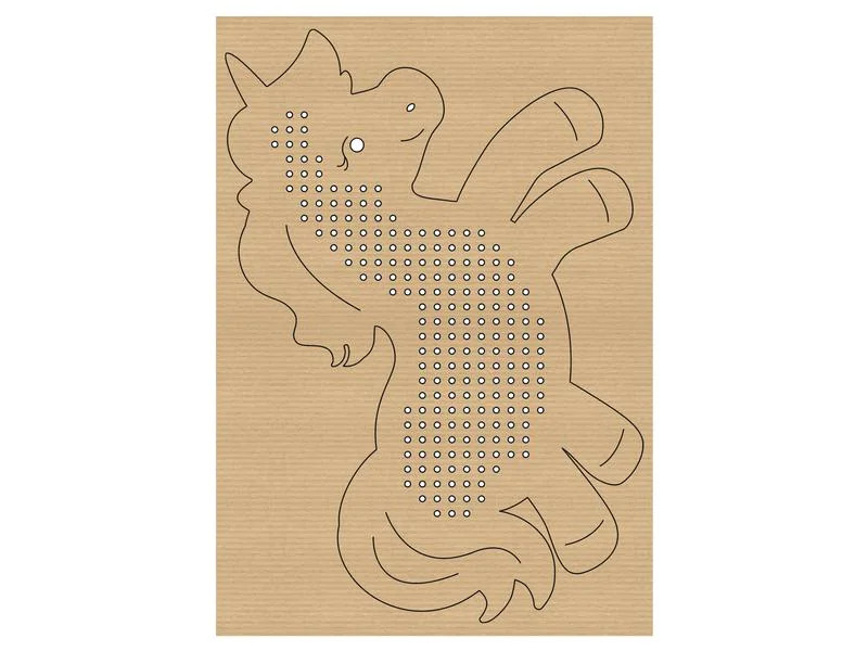URSUS Stickset Kreuzstich Tiere 12 Motive, 14.5 x 20 cm