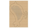 URSUS Stickset Kreuzstich Tiere 12 Motive, 14.5 x 20 cm