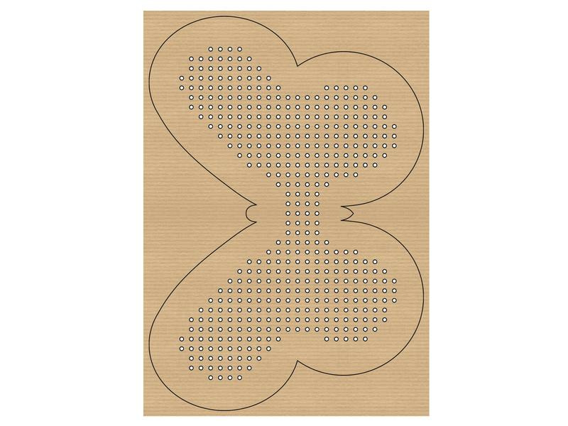 URSUS Stickset Kreuzstich Tiere 12 Motive, 14.5 x 20 cm