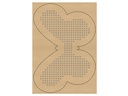 URSUS Stickset Kreuzstich Tiere 12 Motive, 14.5 x 20 cm