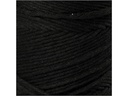 Creativ Company Baumwollgarn Makramé 330 g, Schwarz