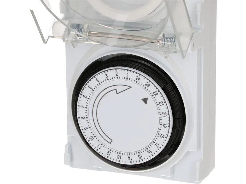Max Hauri Zeitschaltuhr IP55 24 h Mechanisch