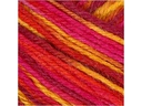 Creativ Company Wolle 50 g für Socken, Rot/Orange