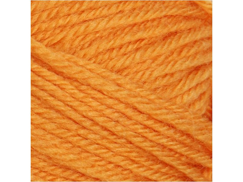 Creativ Company Wolle Babygarn Merino 50 g 14/4 Orange