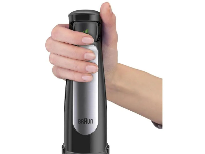 Braun Stabmixer MultiQuick 7  MQ7045X Silber/Schwarz