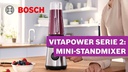 Bosch Standmixer VitaPower MMB2111T Silber/Weiss