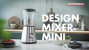 Gastroback Standmixer Design Mixer Mini Silber