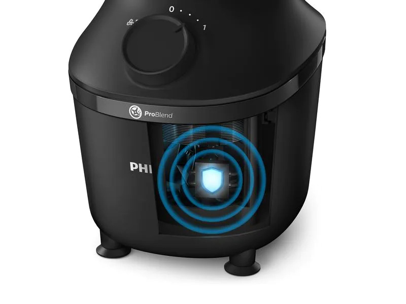 Philips Standmixer 3000 Series HR2041/41 Schwarz