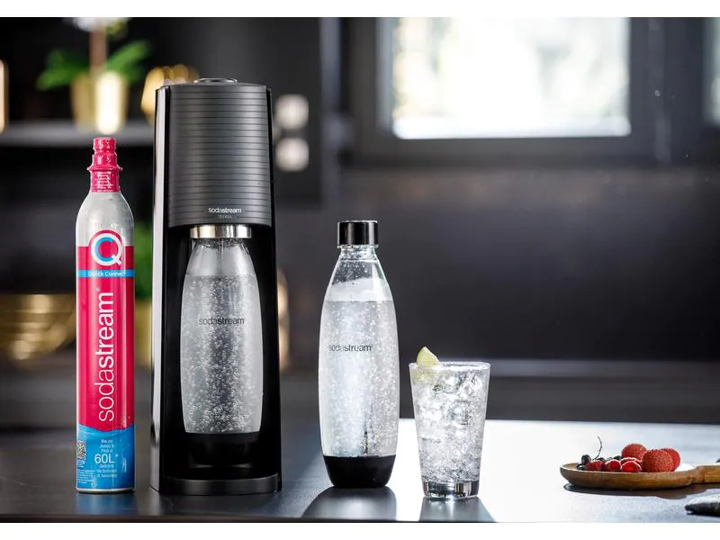 Sodastream Wassersprudler Terra Schwarz