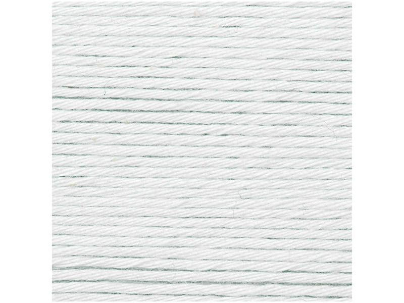 Rico Design Wolle Creative Cotton Aran 50 g Blau; Grau