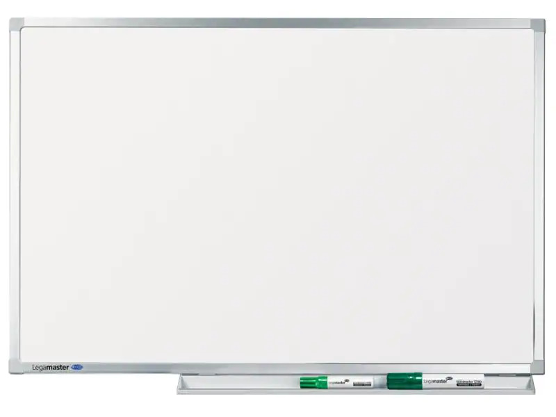 Legamaster Whiteboard PROFESSIONAL 75 cm x 100 cm, Weiss/Silber