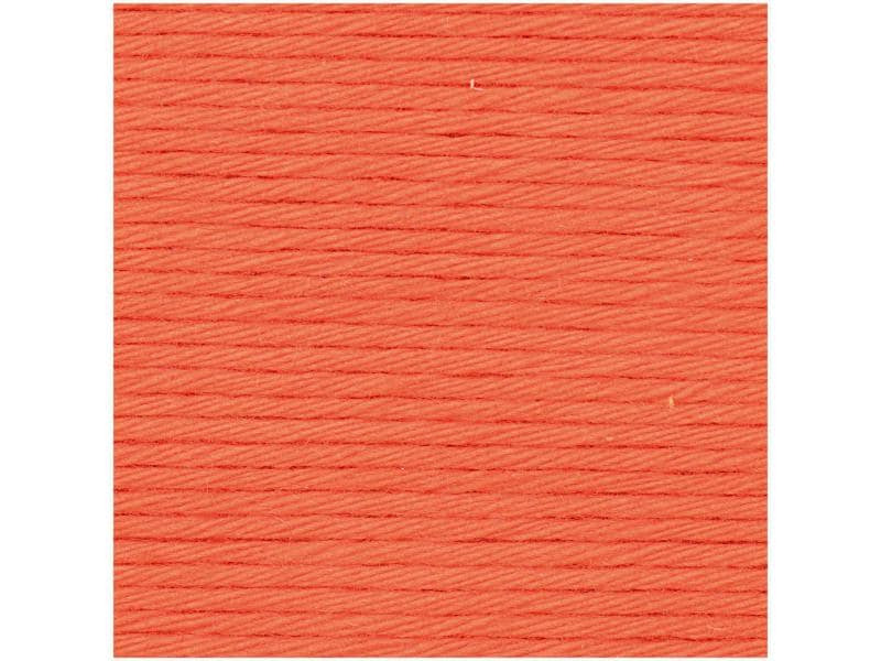 Rico Design Wolle Creative Cotton Aran 50 g Orange