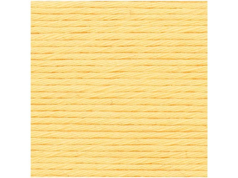 Rico Design Wolle Creative Cotton Aran 50 g, Banane