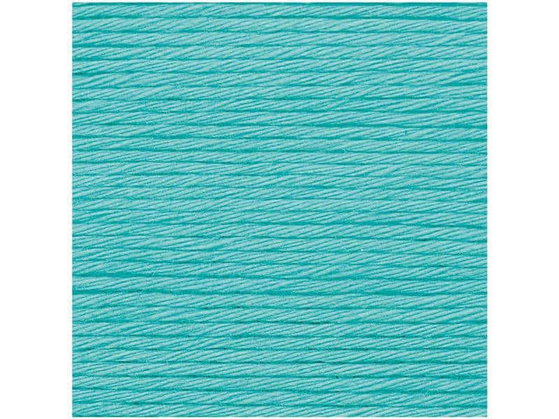 Rico Design Wolle Creative Cotton Aran 50 g, Himmelblau