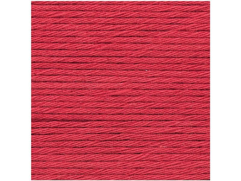 Rico Design Wolle Creative Cotton Aran 50 g, Kirsche