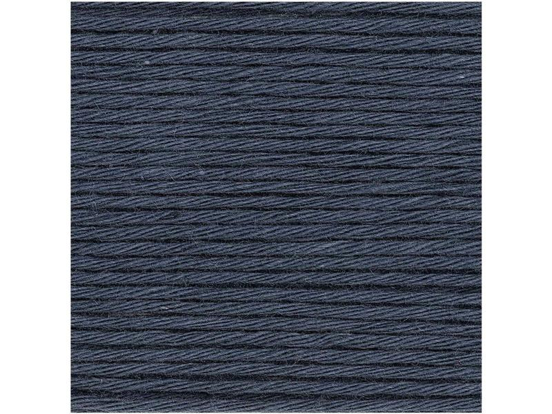 Rico Design Wolle Creative Cotton Aran 50 g, Nachtblau