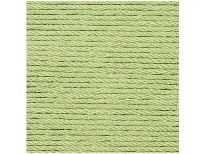 Rico Design Wolle Creative Cotton Aran 50 g, Pistazie