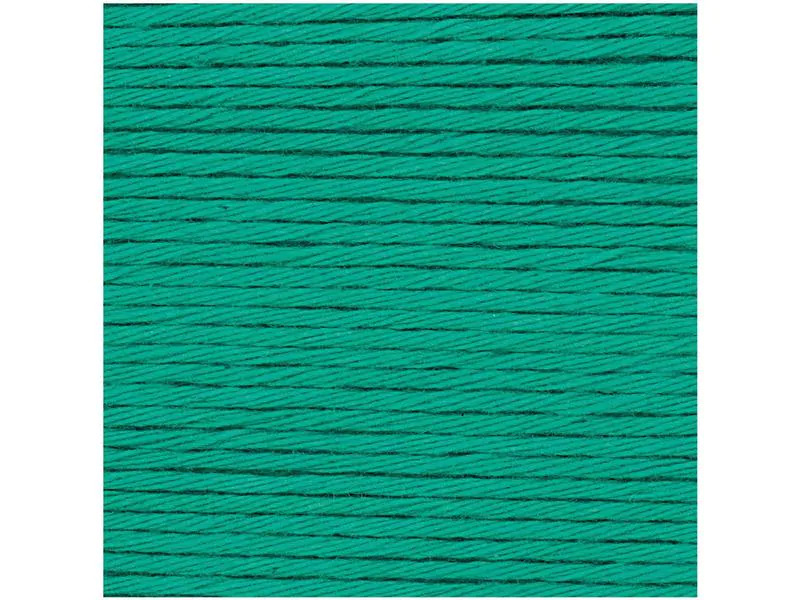 Rico Design Wolle Creative Cotton Aran 50 g, Smaragd