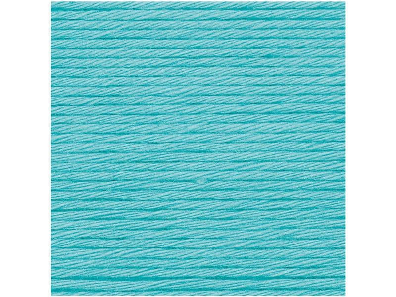 Rico Design Wolle Creative Cotton Aran 50 g, Türkis