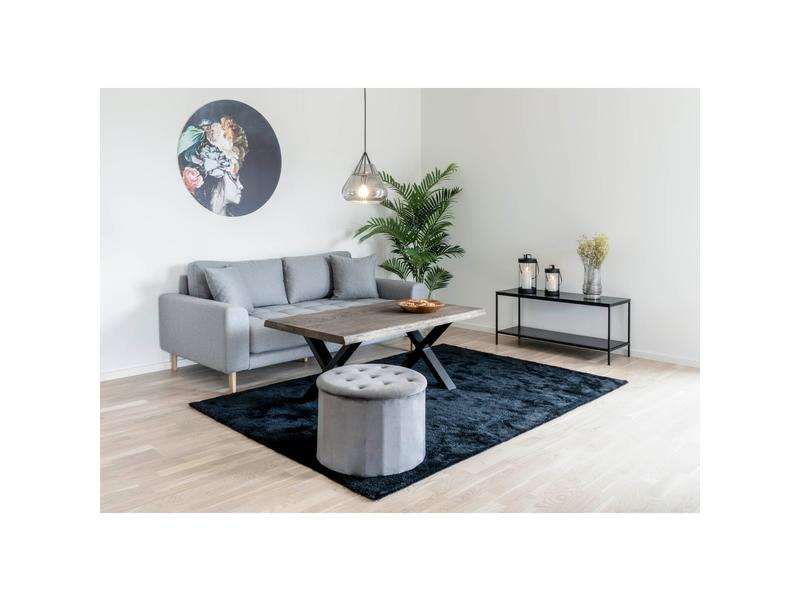 House Nordic Beistelltisch Vita 36 x 100 cm, Schwarz