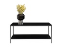 House Nordic Beistelltisch Vita 36 x 100 cm, Schwarz