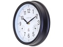 NeXtime Gartenuhr Jasmine Ø 23.4 cm, Schwarz