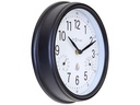 NeXtime Gartenuhr Jasmine Ø 23.4 cm, Schwarz