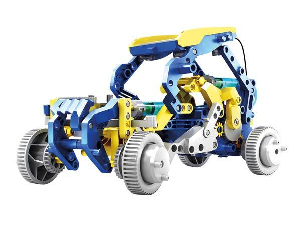 Velleman Roboter 12-in-1 Bausatz Solar und Hydraulik