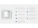 SureFlap Freilauftür Connect   mit Mikrochip-Erkennung