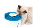 Catit Wasserautomat LED Flower Trinkbrunnen 3l