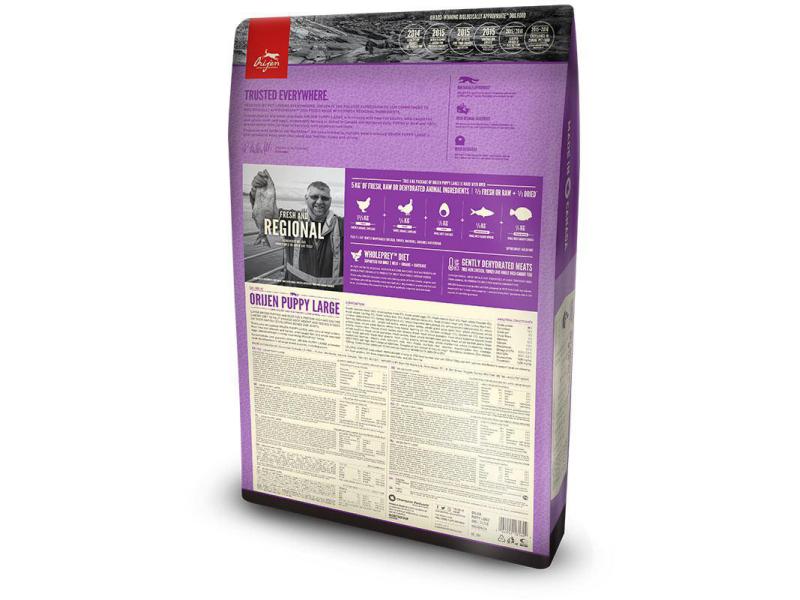 Orijen Trockenfutter Dog Puppy Large mit Geflügel