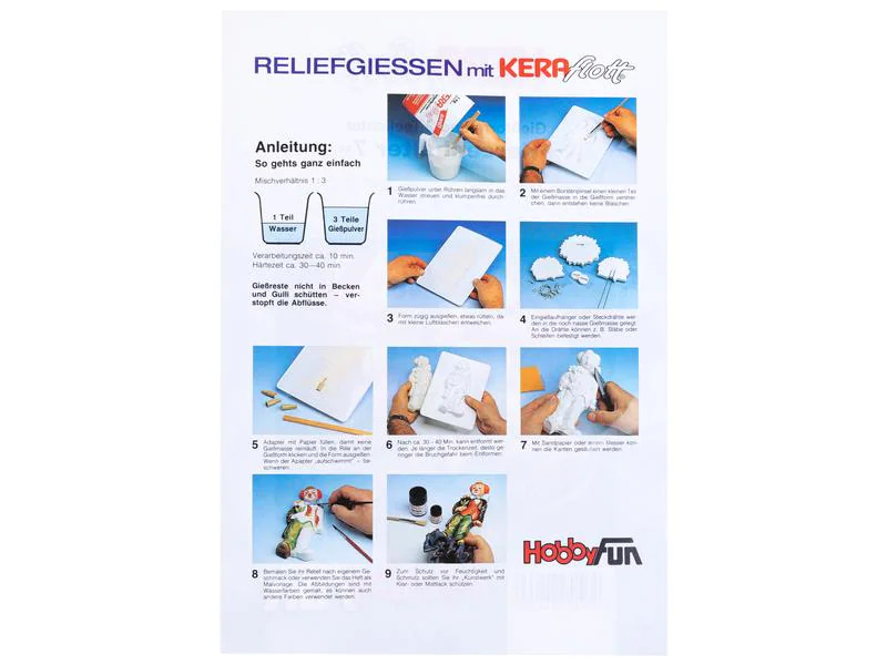 HobbyFun Giessform Kerzenhalter 1 Stück