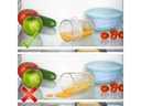 Toppits Frischhalte Abdeckhaube Stretch Tops 4 Stück, Transparent