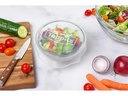 Toppits Frischhalte Abdeckhaube Stretch Tops 4 Stück, Transparent