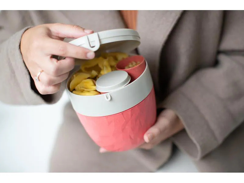 Koziol Lunchbox Bento L Rot