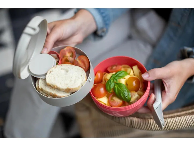 Koziol Lunchbox Bento L Rot
