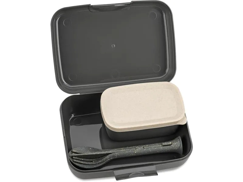Koziol Lunchbox Candy Set 4-teilig, Dunkelgrau