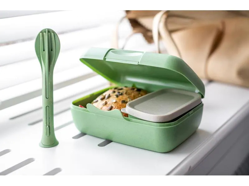 Koziol Lunchbox Candy Set 4-teilig, Dunkelgrau