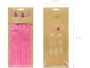 Partydeco Girlande Quasten 1.5 m, Rosa