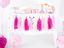 Partydeco Girlande Quasten 1.5 m, Rosa