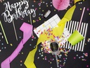 Partydeco Konfettikanone Push-Pop Ø  8 mm, 1 Stück, Mehrfarbig