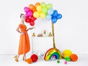 Partydeco Partyaccessoire Vorhang 90 x 250 cm, Gold