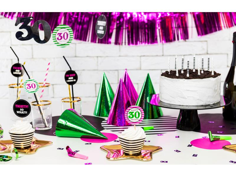 Partydeco Partypfeife Mehrfarbig, 6 Stück